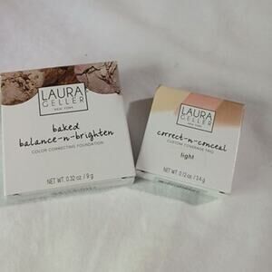 Laura Geller 2 pc FAIR set: Correct-n-Conceal /Baked Balance- n-Brighten NIB